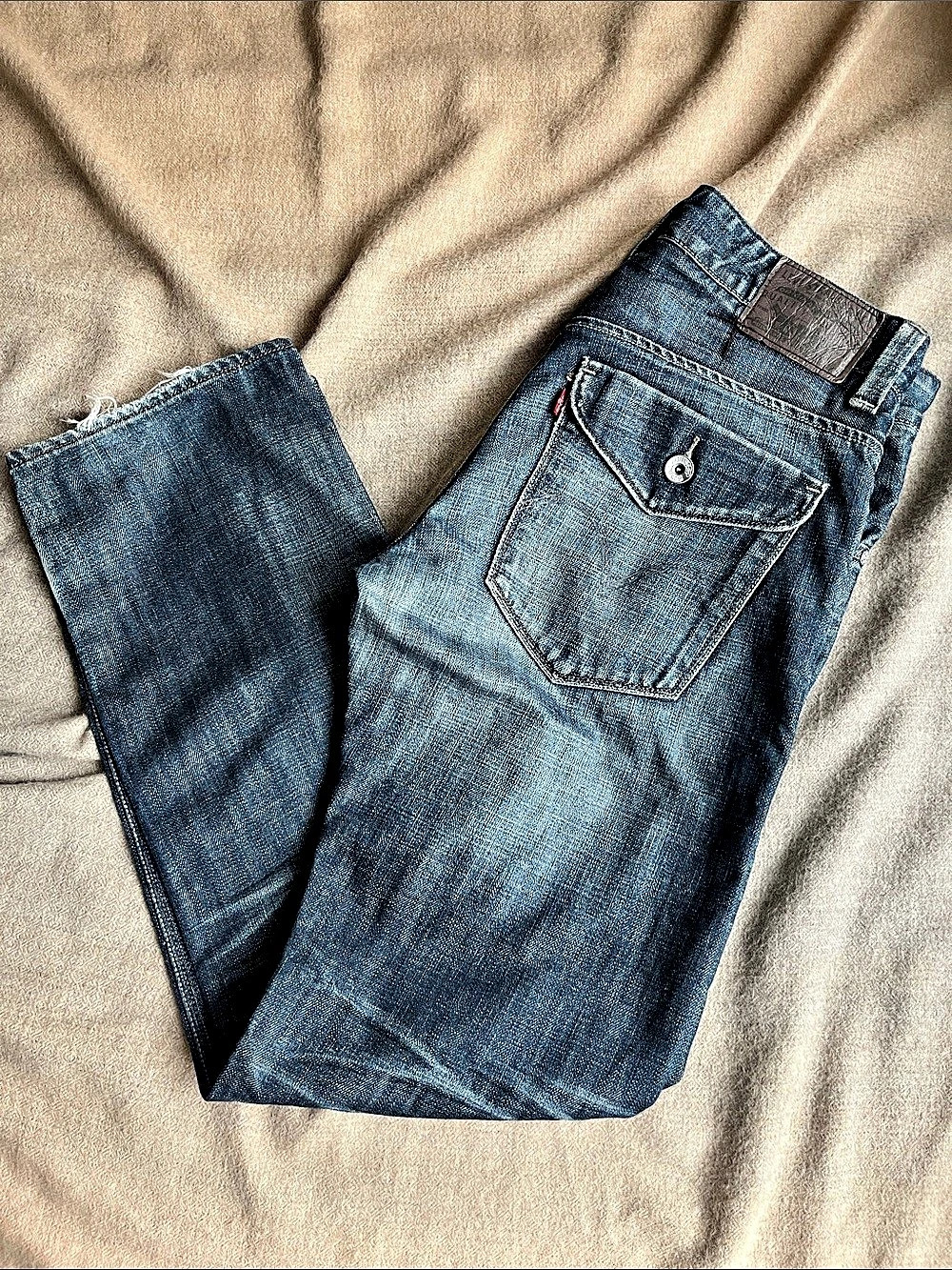 Levi's Slim Straight Men's Blue Jeans Waist 32 Length 30